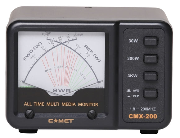 Comet CMX 200 1.8-200MHz SWR/ Power/ Meter HF VHF