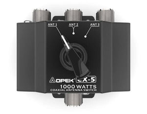 OPEK CX-5 Antenna Switch 3 Position 1000 Watt Antenna Switch SO-239 PL259