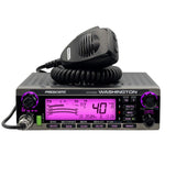 President Washington 10m & 12m 80W CB Ham Mobile Transceiver Radio, Cooling Fans On Request.