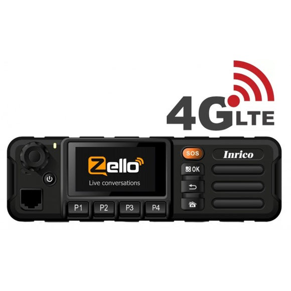 Inrico TM-7 4G/WiFi Network Mobile Network Radio