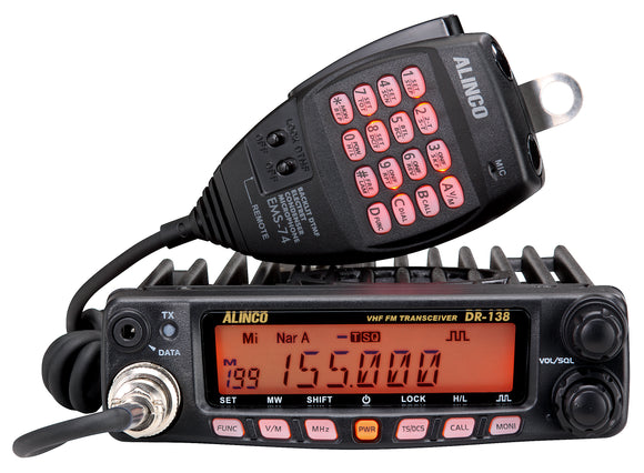 Alinco DR 138H 2M mobile VHF radio 138