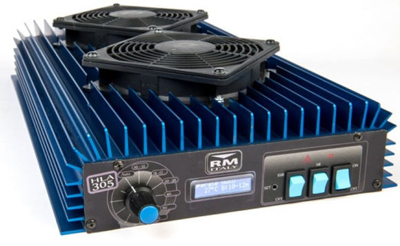 RM HLA305V PROFESSIONAL WIDEBAND HF 1.8-30MHZ (250W) AMPLIFIER (WITH LCD)