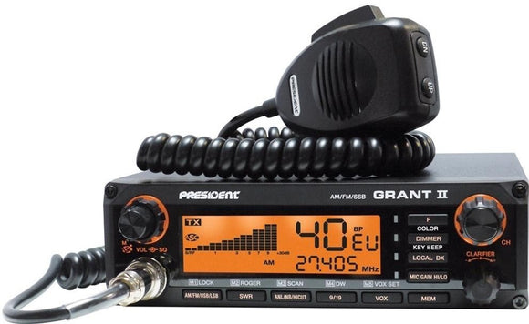 President Grant II AM-FM-SSB CB Radio Transceiver