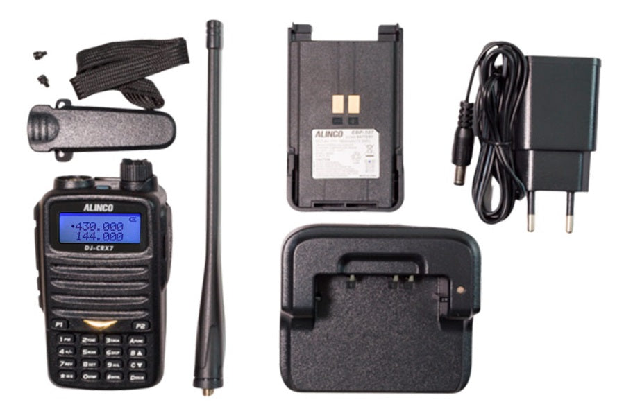 ALINCO DJ-CRX7 VHF/UHF DUAL BAND TRANSCEIVER 2m 70cm