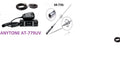 ANYTONE AT-779UV VHF UHF 2M 70CM DUAL BAND MOBILE TRANSCEIVER + PC CABLE + AERIAL + MAG
