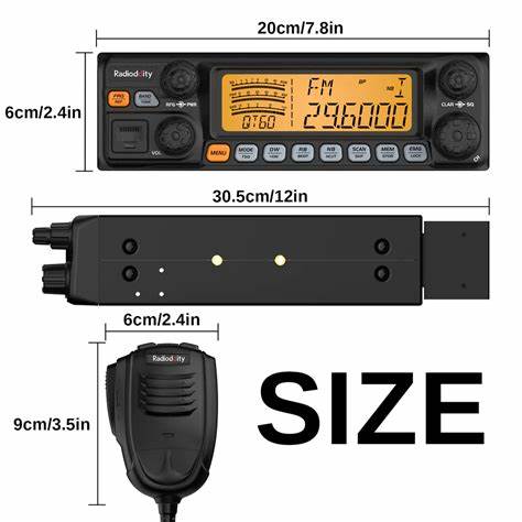 ANYTONE AT 5555N II (NEW VERSION SMALLER CASE) 10M 11M 5555 N HAM CB RADIO TRANSCEIVER SSB: 60W + PROGRAMMING CABLE + SOFTWARE