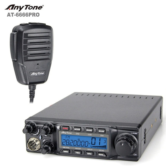 Anytone AT-6666 PRO High Power 10 11 METER Ham CB Radio EXPORT MODE
