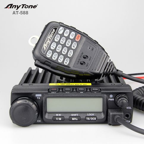 CRT 4M Anytone AT 588 66-88MHz (4m) Mobile Transceiver Pre Programmed