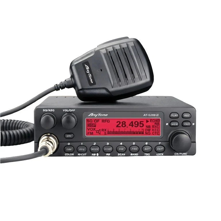 AnyTone AT-5289 II 10-meter Mobile Ham radio Transceiver