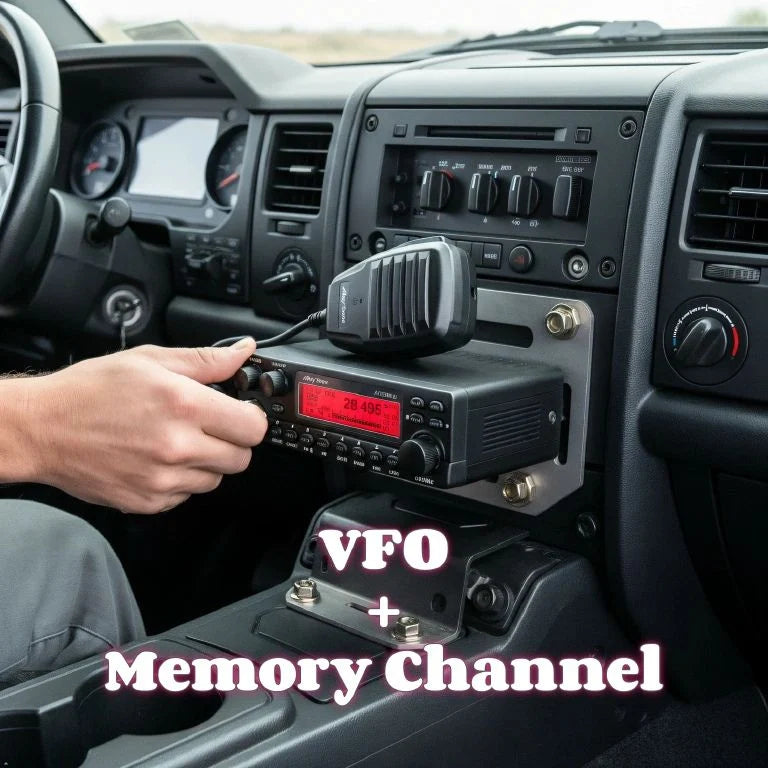 AnyTone AT-5289 II 10-meter Mobile Ham radio Transceiver