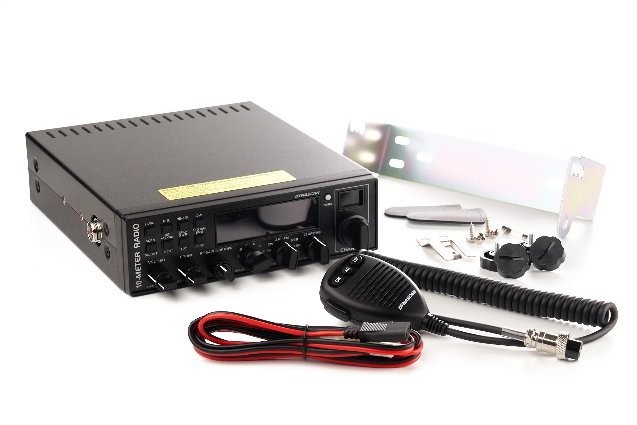 Dynascan AT 5555 PLUS N VOX 10m 11m AM FM SSB CB Ham radio USED