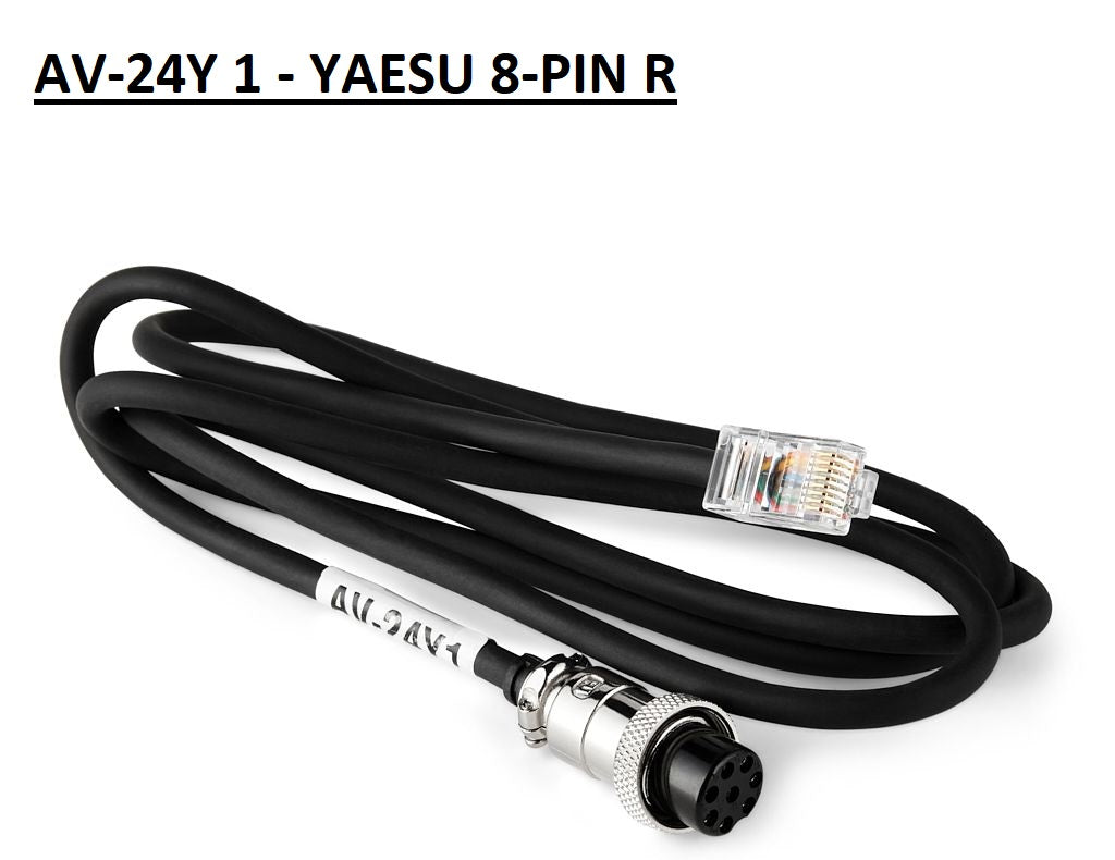 Avair AV 508 DESK CONDENSER MICROPHONE HAM RADIO + CONNECTION LEAD