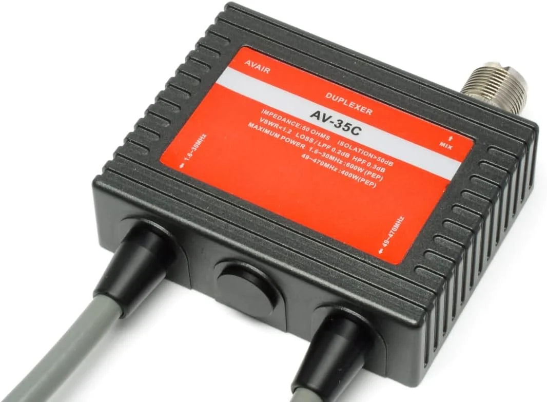 AVAIR AV 35 CNMNM DUPLEXER HF VHF UHF