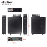 ANYTONE AT 5555N II (NEW VERSION V3 SMALLER CASE) 10M 11M 5555 N HAM CB RADIO TRANSCEIVER SSB: 60W
