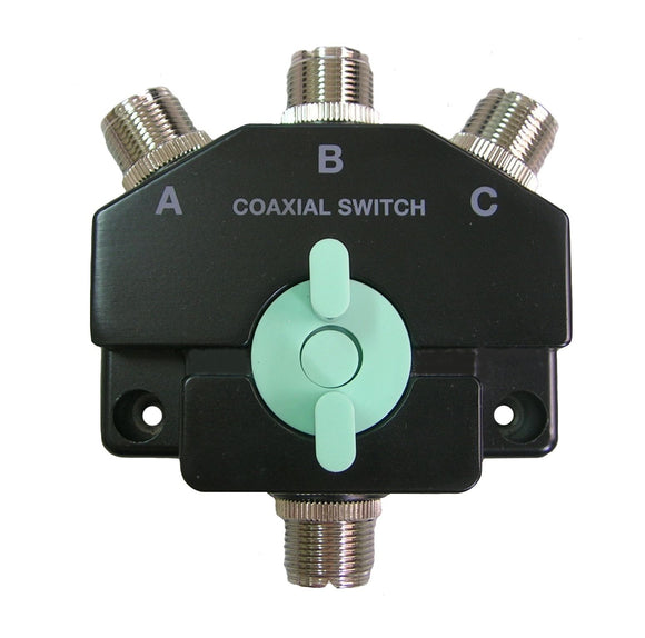 CO-301 HEAVY DUTY 3 WAY SO239 ANTENNA AERIAL COAX SWITCH