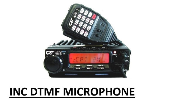 CRT 4M Anytone AT 588 66-88MHz (4m) Mobile Transceiver Pre Programmed