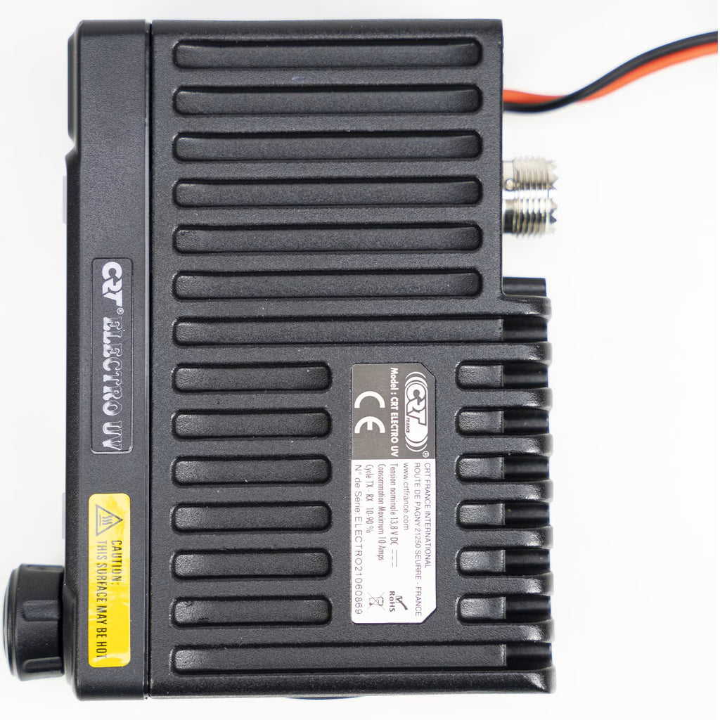 CRT ELECTRO UV UHF VHF DUAL BAND MOBILE TRANSCEIVER 2m 70cm V3 WITH VOX CABLE & SOFTWARE