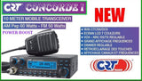 CRT CONCORDE I CB Ham Radio AM FM  60w pep