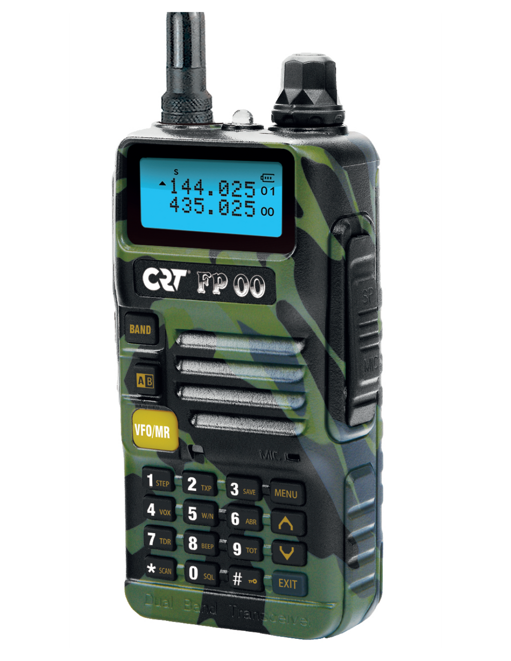 CRT FP 00 Handset VHF/ UHF Camouflage