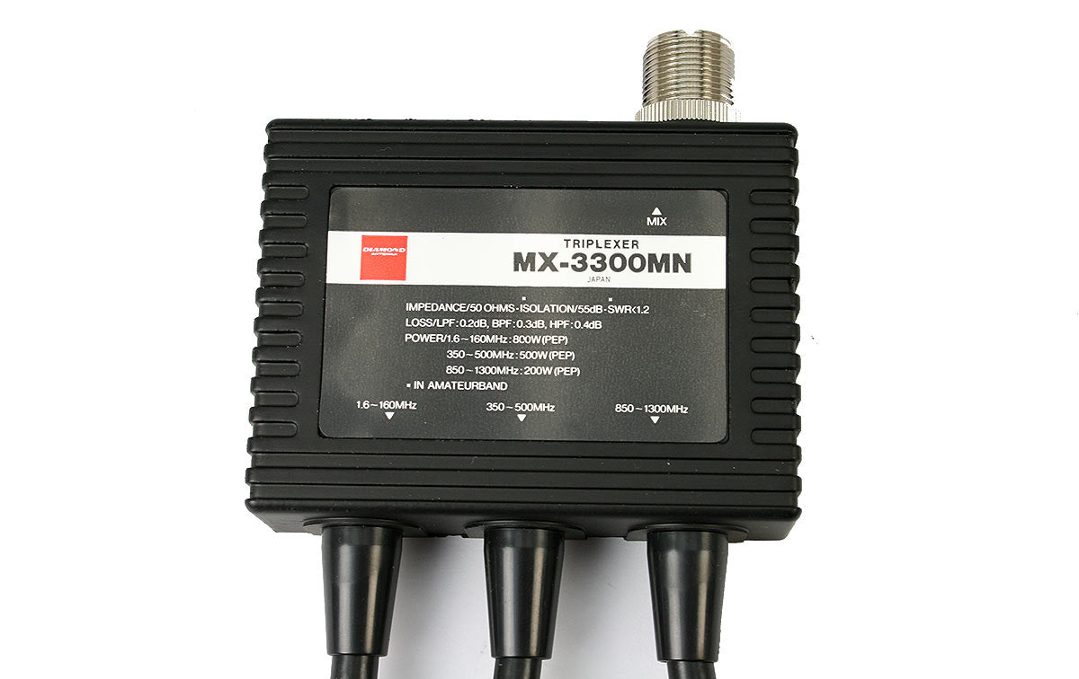 Diamond MX 3300 MN Triplexer VHF UHF 23cm