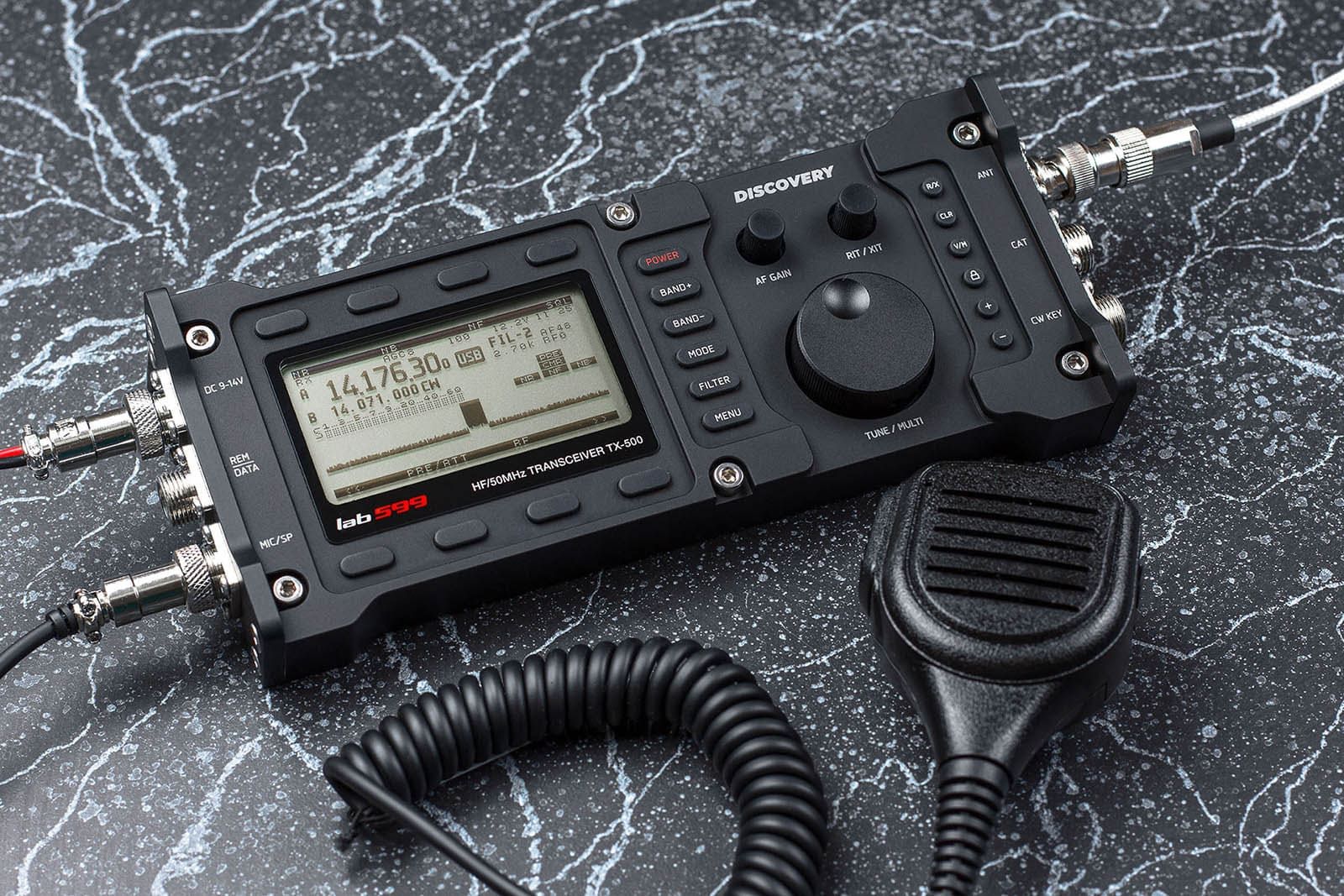 DISCOVERY TX-500 MILITARY STYLE-PORTABLE-TRANSCEIVER