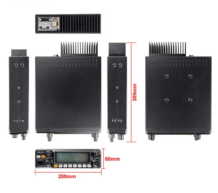 Jopix AT 5555N II Ham Radio 10m Mobile Transceiver 60W AT 5555 N II