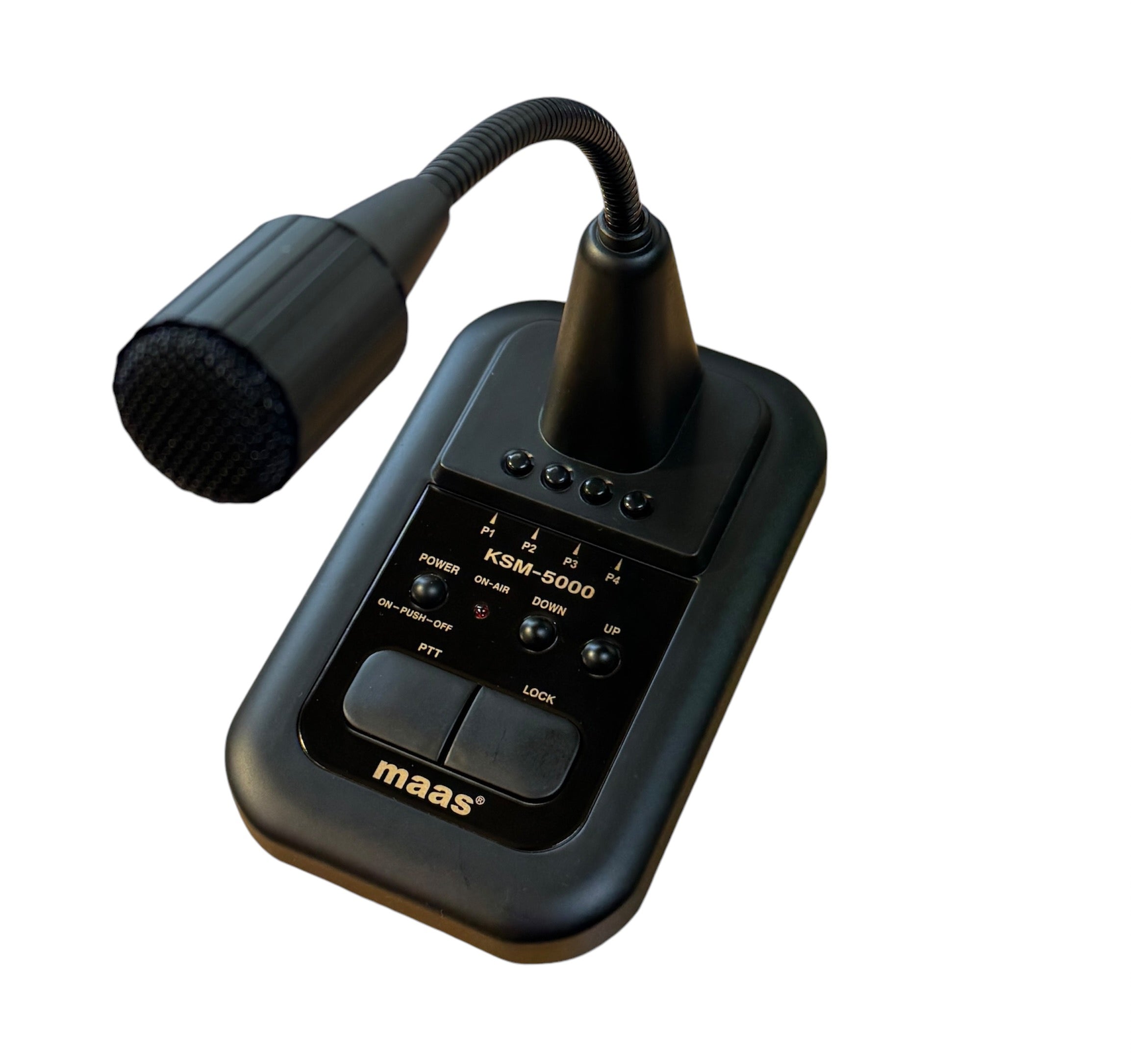 MAAS KSM-5000 CB Ham Free Standing Desk Microphone PLUS Connection Cable fo CRT 8900  AT 5555N II