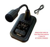 MAAS KSM-5000 CB Ham Free Standing Desk Microphone PLUS Connection Cable for AT 5555N II