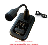 MAAS KSM-5000 CB Ham Free Standing Desk Microphone PLUS Connection Cable for President George & Washington