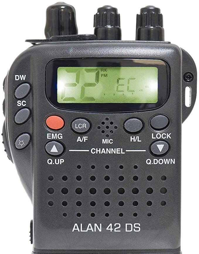 MIDLAND ALAN 42DS UK HANDHELD CB RADIO WITH DIGITAL SQUELCH Multi Handheld CB Radio