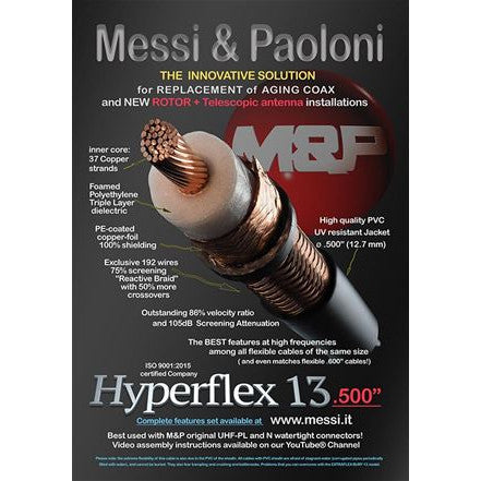 Messi & Paoloni M&P Ultraflex 7 Coax Cable