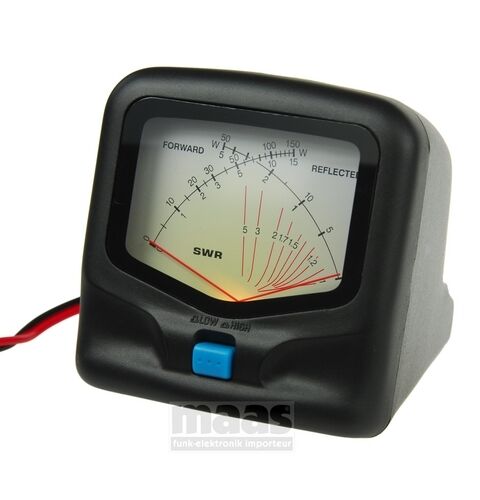 Avair Maas SWR AV 20 RX 20 VSWR POWER Meter Ham CB Radio HF VHF
