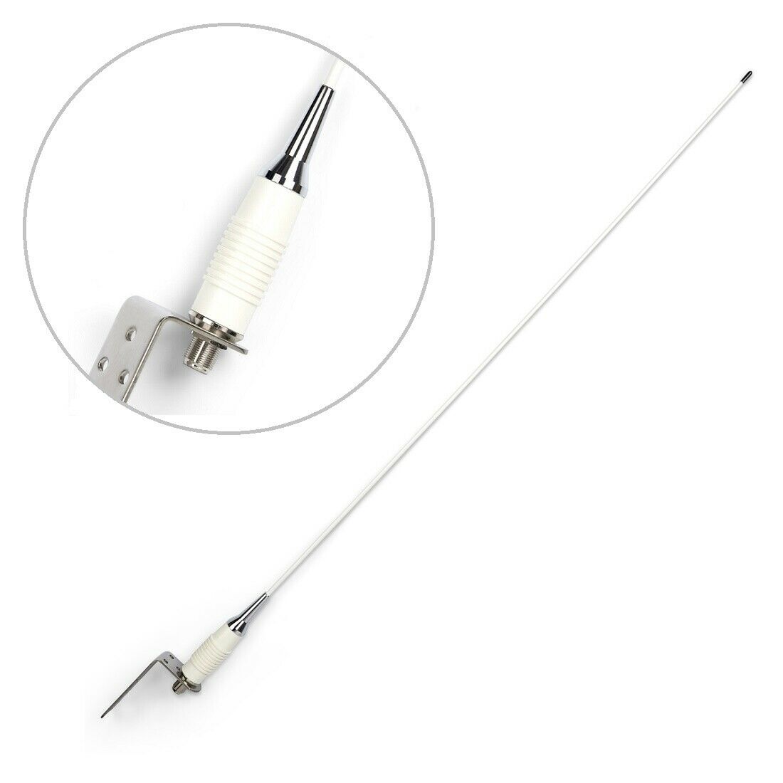 MARINE 300 3dBd VHF 156MHz FIBREGLASS BOAT ANTENNA