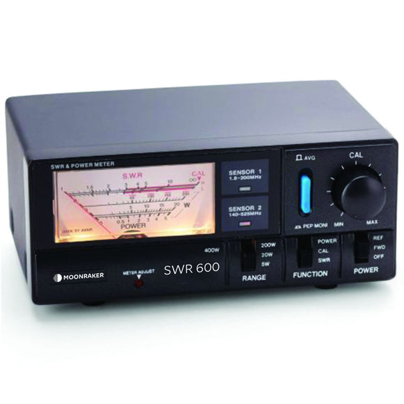 Moonraker SWR-600 (1.8-525 MHz 400W) VSWR Power Meter HF VHF UHF
