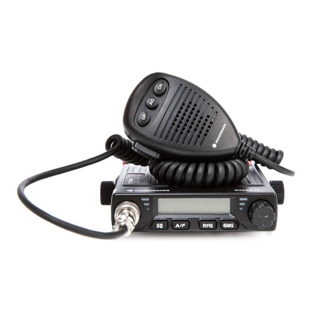 Moonraker MICRO II Multi standard CB Transceiver UK 40 EU PLUS Micro Antenna