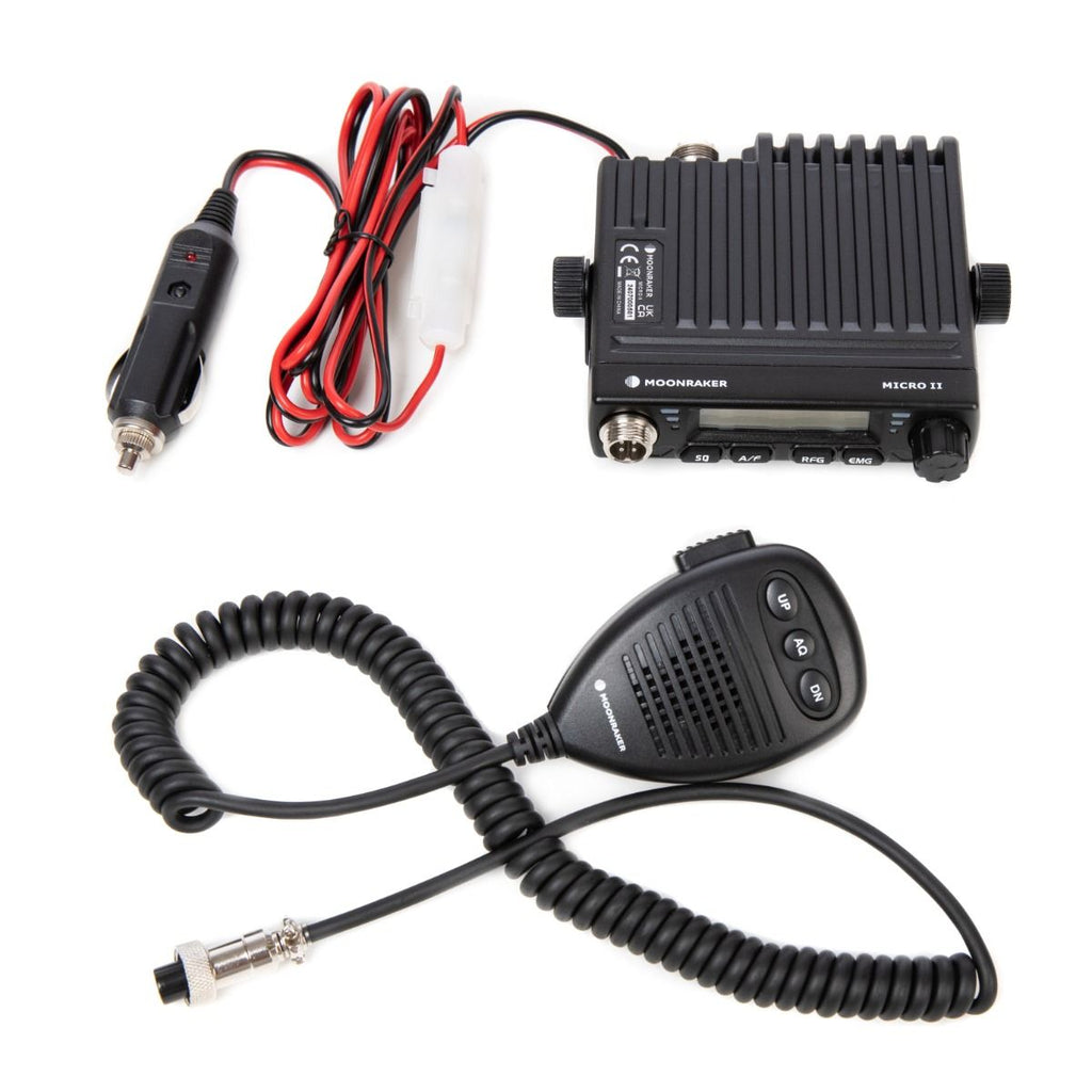 Moonraker MICRO II Multi standard CB Transceiver UK 40 EU