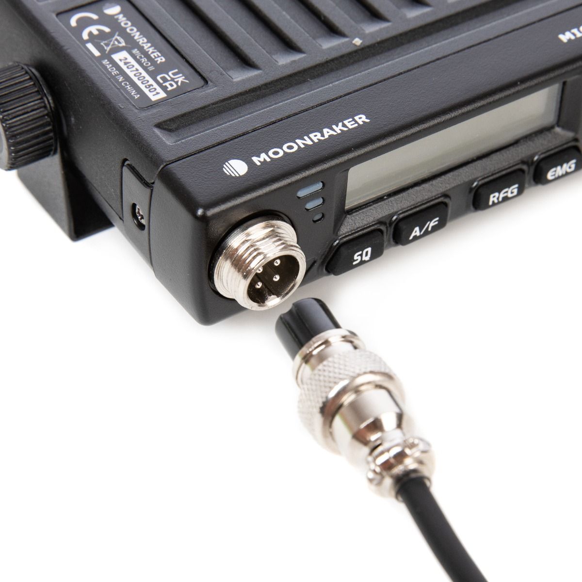 Moonraker MICRO II Multi standard CB Transceiver UK 40 EU PLUS Micro Antenna