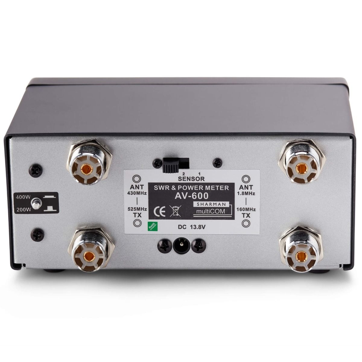 Moonraker SWR-600 (1.8-525 MHz 400W) VSWR Power Meter HF VHF UHF