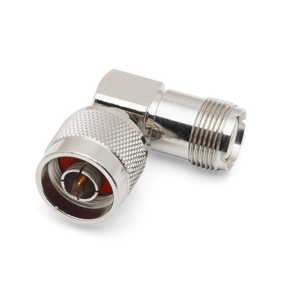 N-Type Male To SO239 Adapter (Right Angle)
