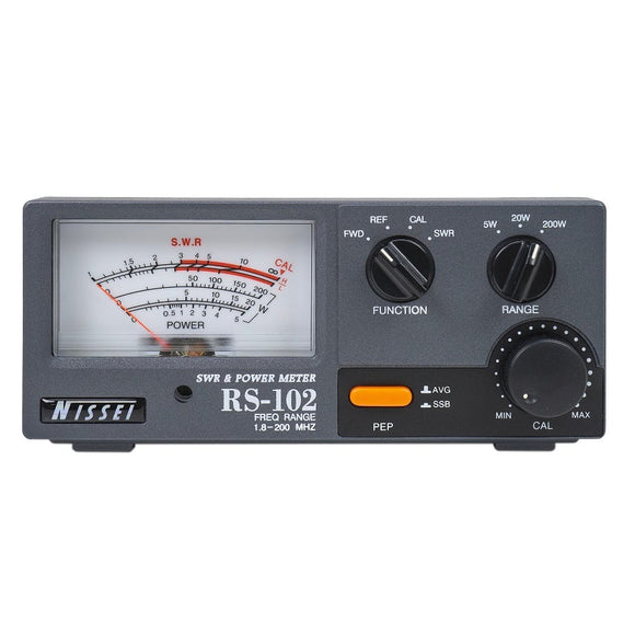 NISSEI RS-102 SWR POWER METER HF VHF