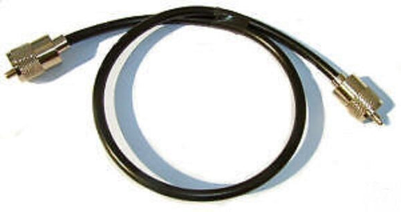 PL58 0.5 - 1/2M  RG58 PATCH LEAD COAX