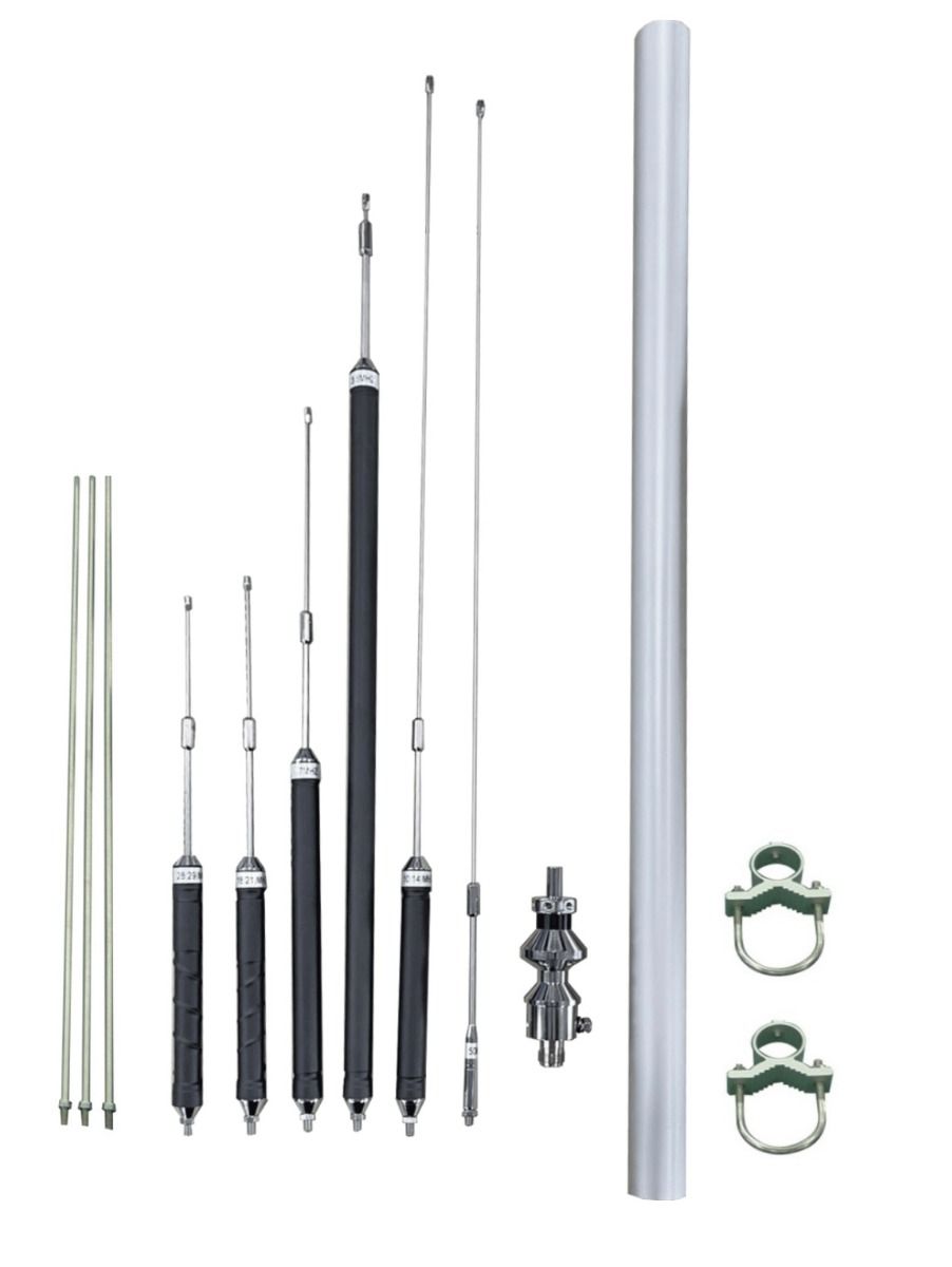 SCANKING TX HF 6 DISCONE TX HF 80 6M ANTENNA RX 3-1000MHz ANTENNA AERIAL