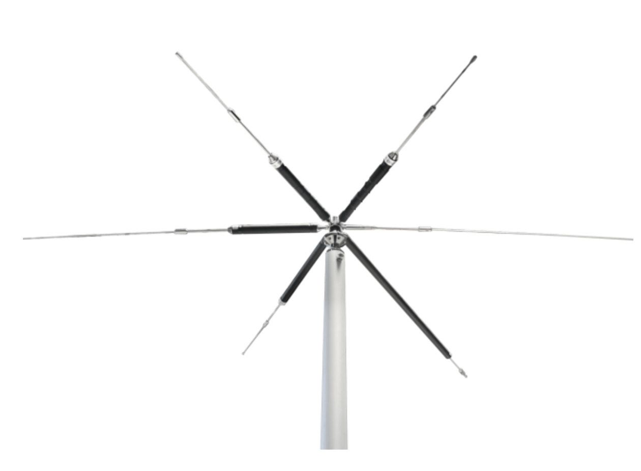 SCANKING TX HF 6 DISCONE TX HF 80 6M ANTENNA RX 3-1000MHz ANTENNA AERIAL