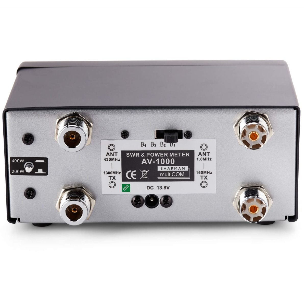 AVAIR AV-1000 SWR VSWR/POWER Meter 400w HF VHF UHF