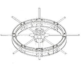 SIRIO ANTI-VIBRATION NYLON RING FOR 827 & BLIZZARD 2700