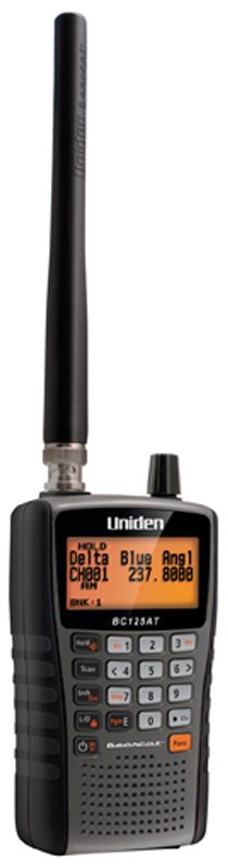 UNIDEN UBC 125 XLT 500 CHANNEL HANDHELD SCANNER