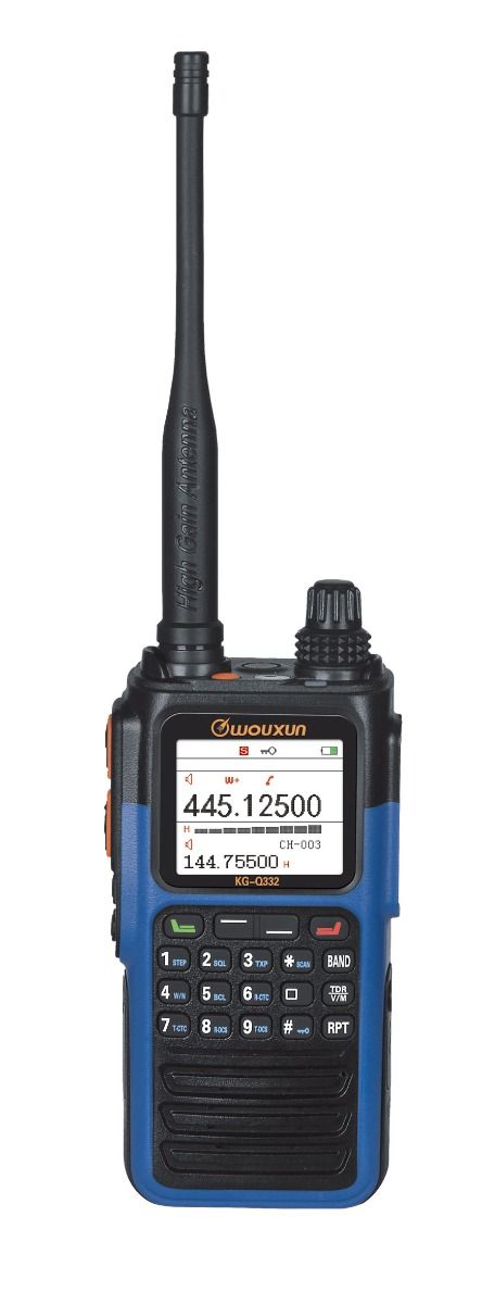 WOUXUN KG-Q336 TRI BAND 4/2/70CM HANDHELD TRANSCEIVER