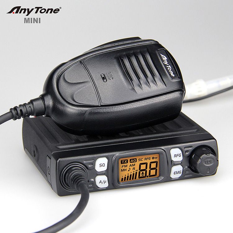 Midland M-MINI USB C1262.04, CB Radio Multistandard Mini CB Radio With USB Socket - 40 AM/FM Channels, Multiband, Double Squelch Mode, Removable Microphone - Easy Installation Midland M-MINI USB C1262.04, CB Radio Multistandard Mini CB Radio With USB Socket - 40 AM/FM Channels, Multiband, Double Squelch Mode, Removable Microphone - Easy Installation
