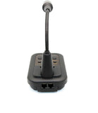 AV 508 DESK CONDENSER MICROPHONE HAM RADIO + CONNECTION LEAD