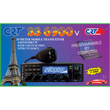 NEW CRT SS 6900 V V8 CB HAM RADIO NEW COMPACT SIZE FM AM SSB VOX WITH NRC BOARD LATEST MODEL WITH DIMMER CONTROL